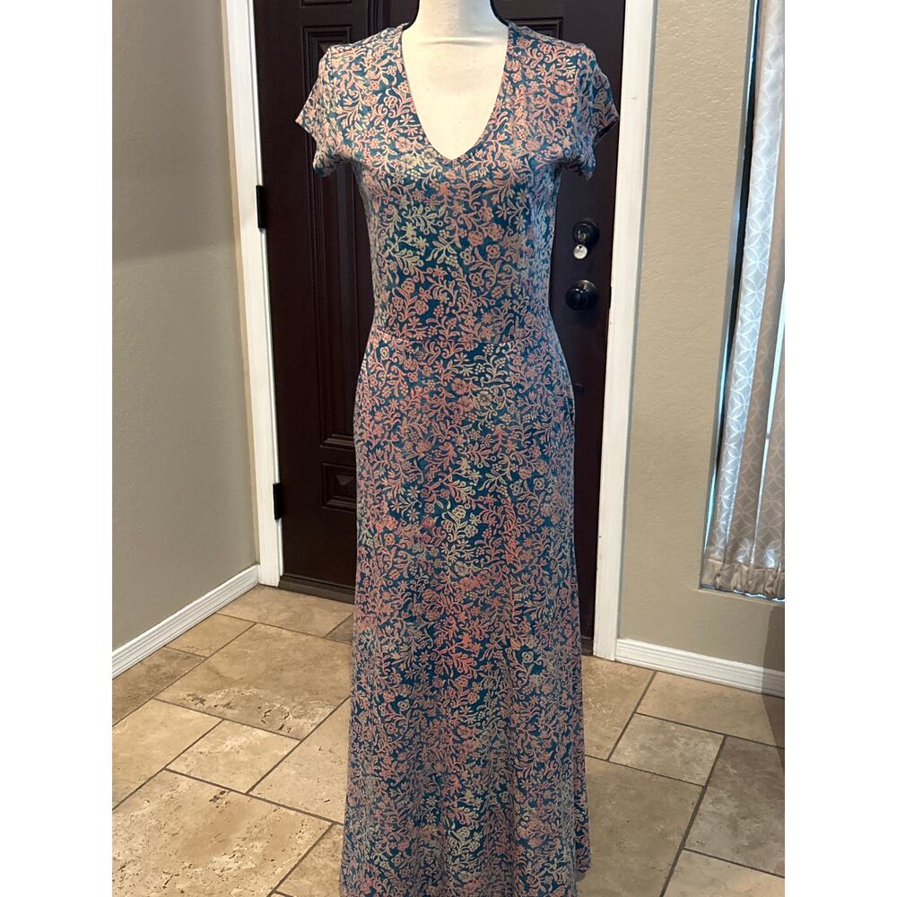 Peruvian Connection Anneliese Batik Maxi Dress